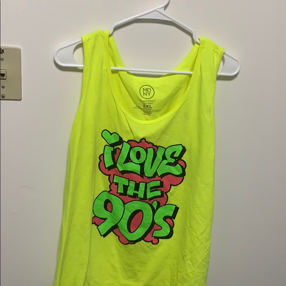 I love the 90’s your tank top